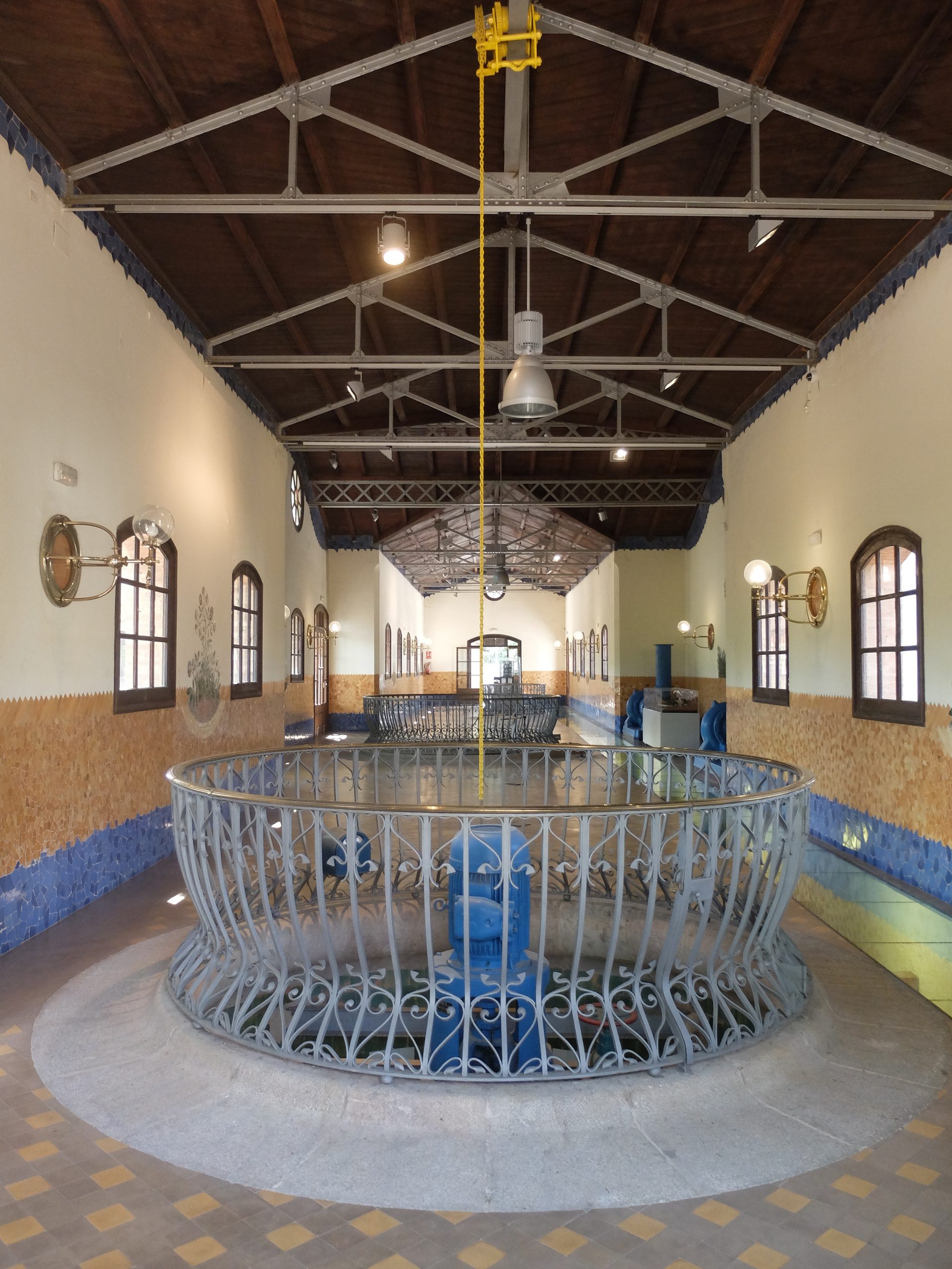 Sala de Pozos - Casa de les Aigües (Montcada i Reixach, Barcelona)